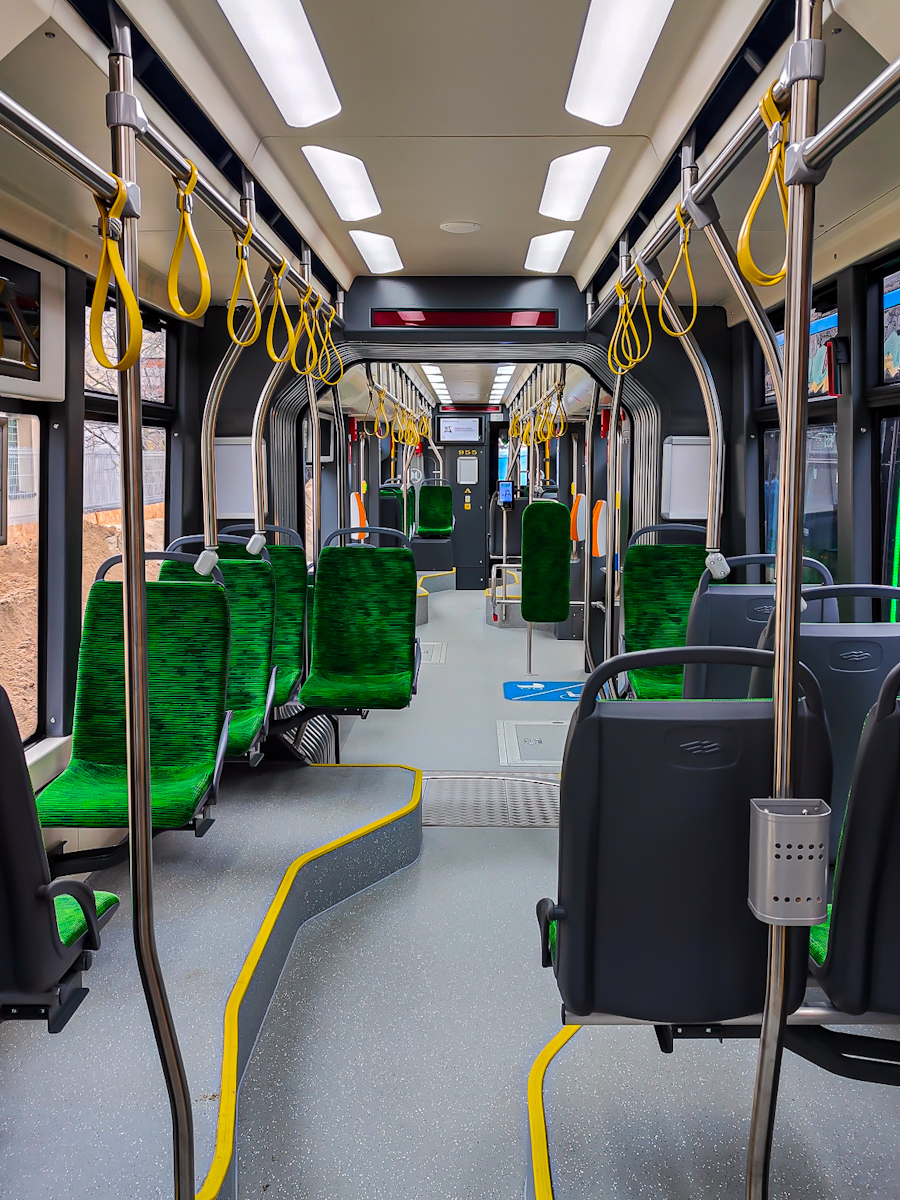 Познань, Modertrans Moderus Gamma LF 04 AC BD № 955; Познань — 145 лет общественному транспорту в Познани