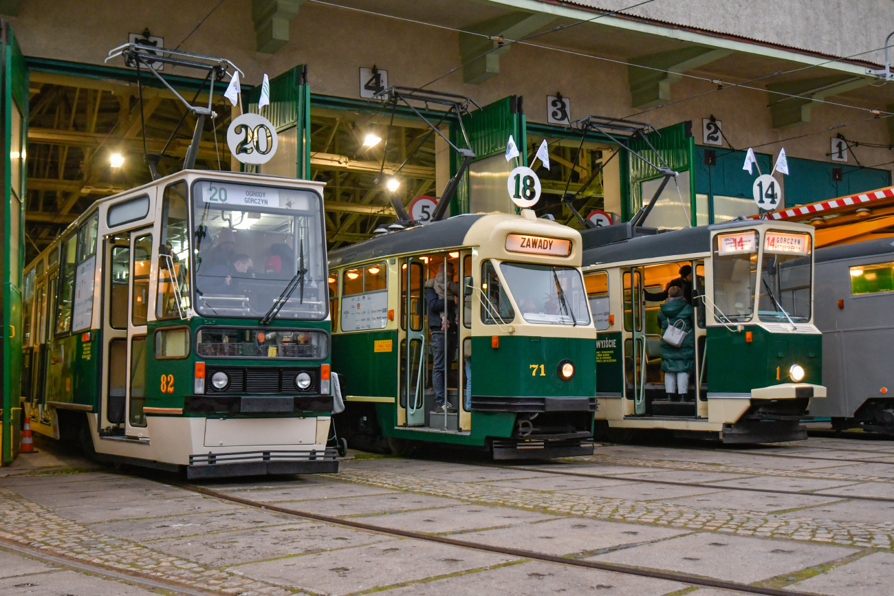 Poznań, Konstal 105N č. 82; Poznań — 145 anniversary of public transport in Poznań