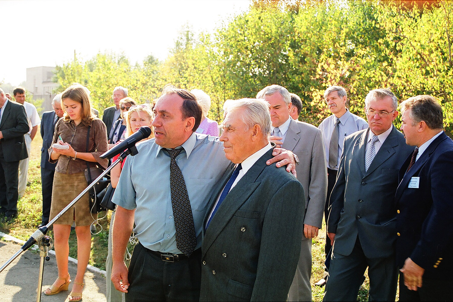 Барнаул — III Всероссийский конкурс профмастерства монтеров пути 2003 г.