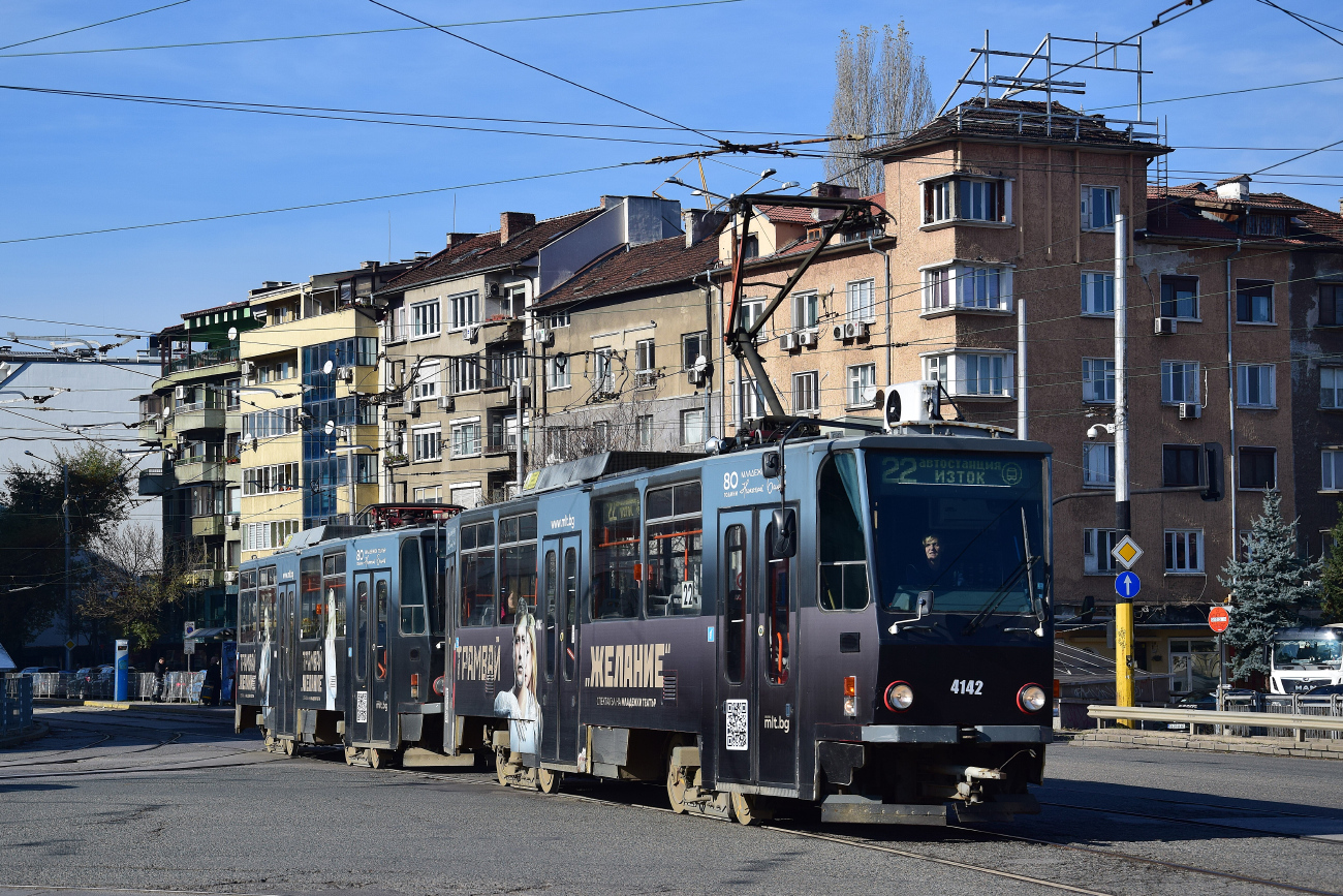 София, Tatra T6A5 № 4142