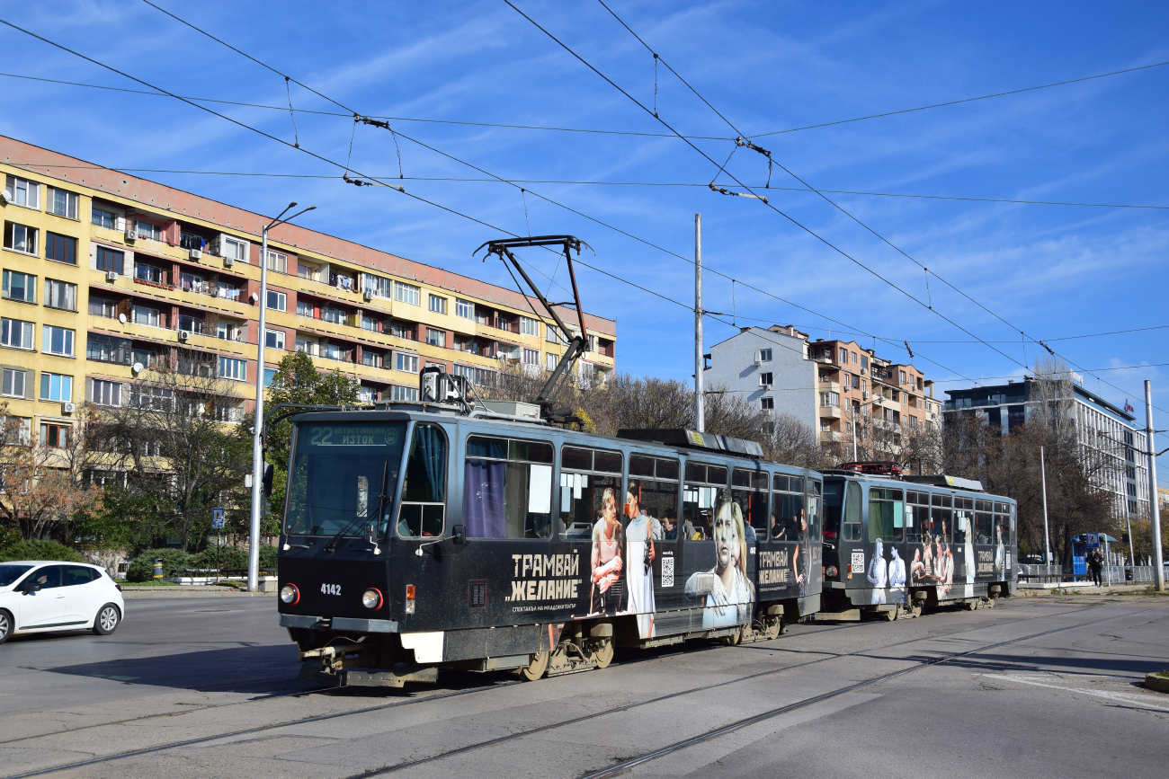 София, Tatra T6A5 № 4142