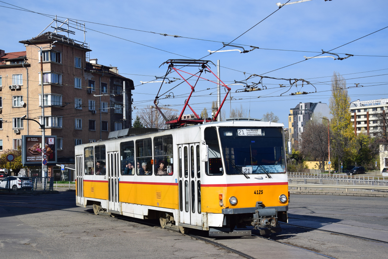 София, Tatra T6B5B № 4125