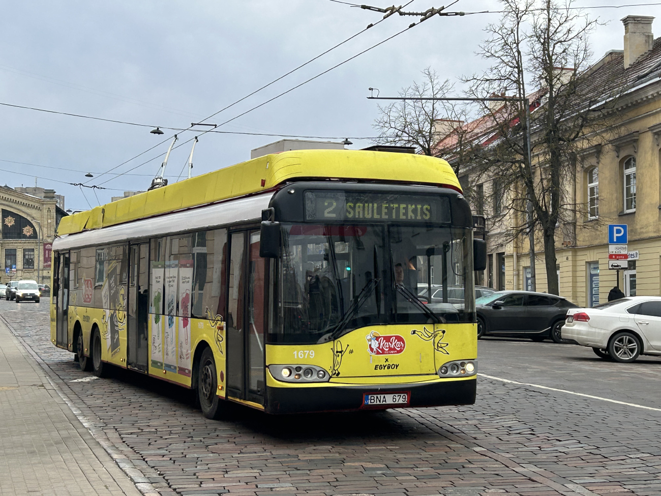 Вильнюс, Solaris Trollino II 15 AC № 1679