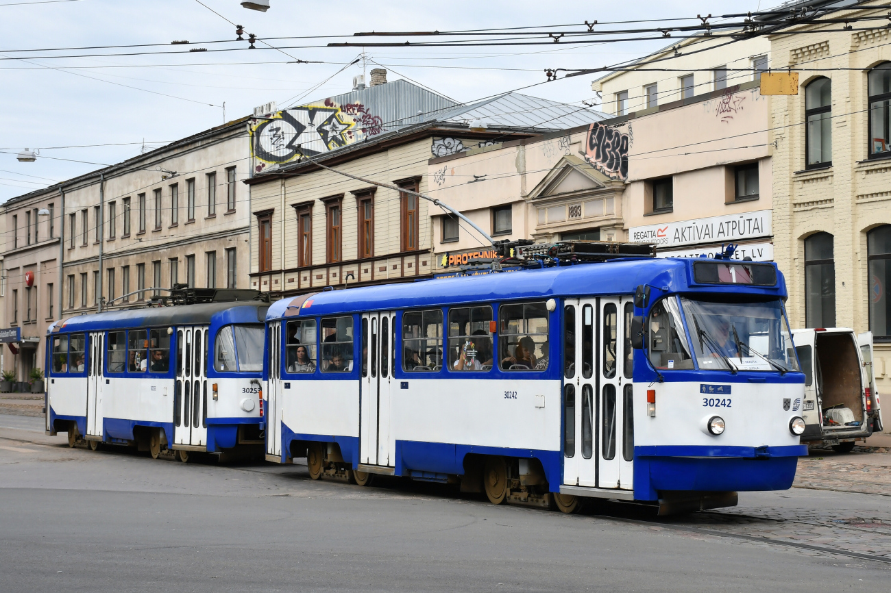Рига, Tatra T3A № 30242