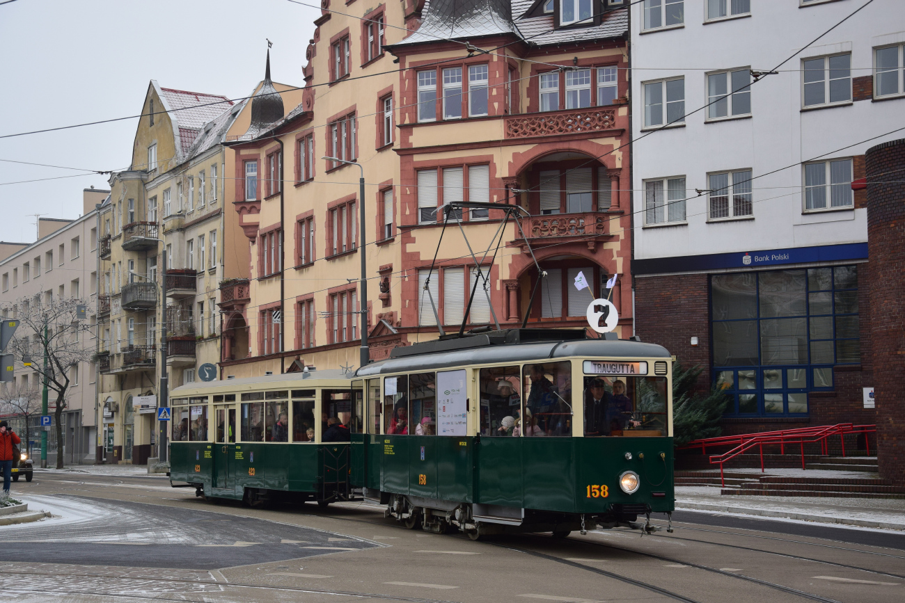 Познань, Fuchs KSW моторный № 158; Познань — 145 лет общественному транспорту в Познани