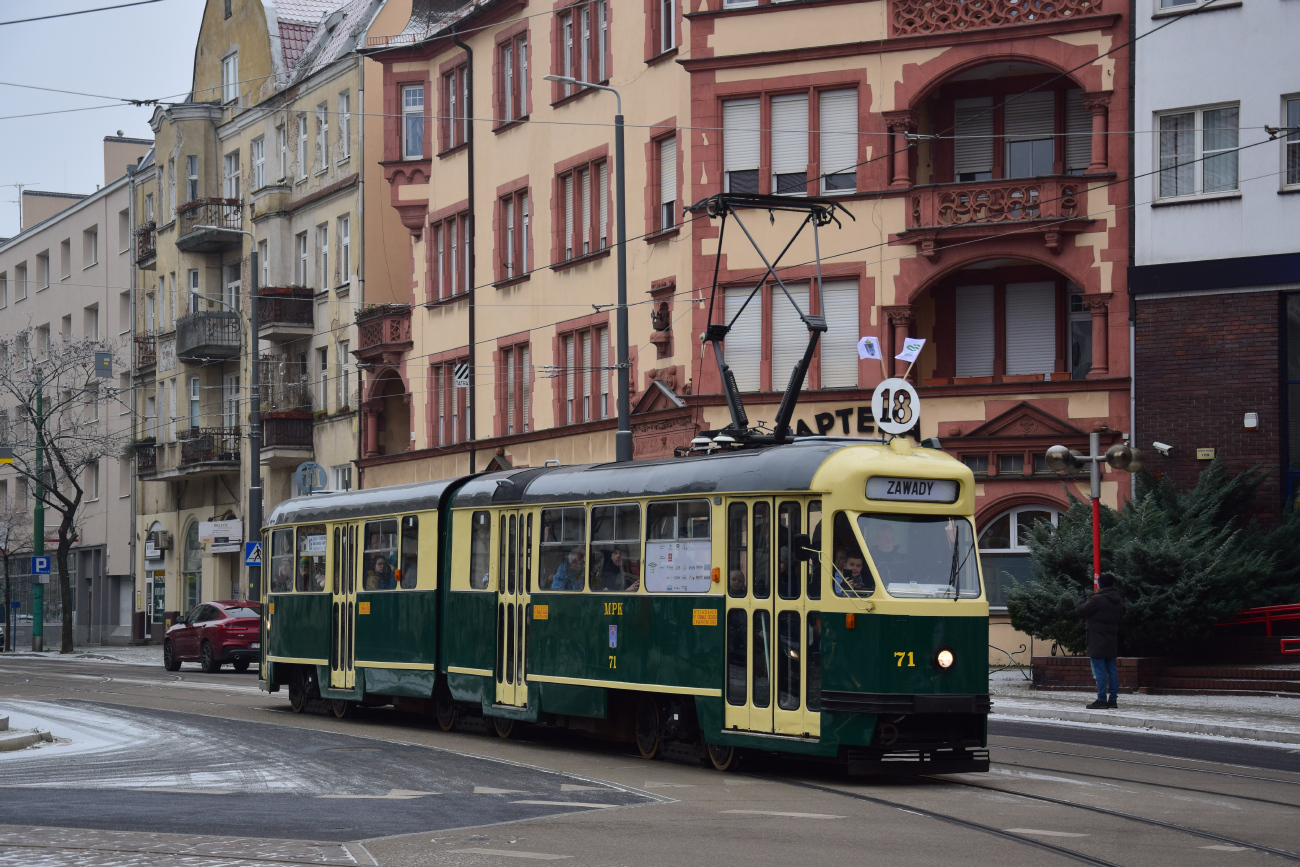 Познань, Konstal 102Na № 71; Познань — 145 лет общественному транспорту в Познани