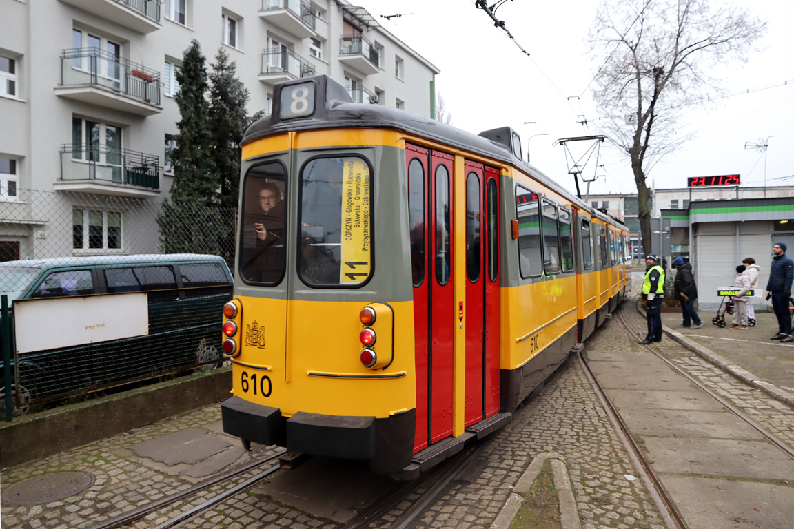 Познань, Beijnes 3G № 610; Познань — 145 лет общественному транспорту в Познани