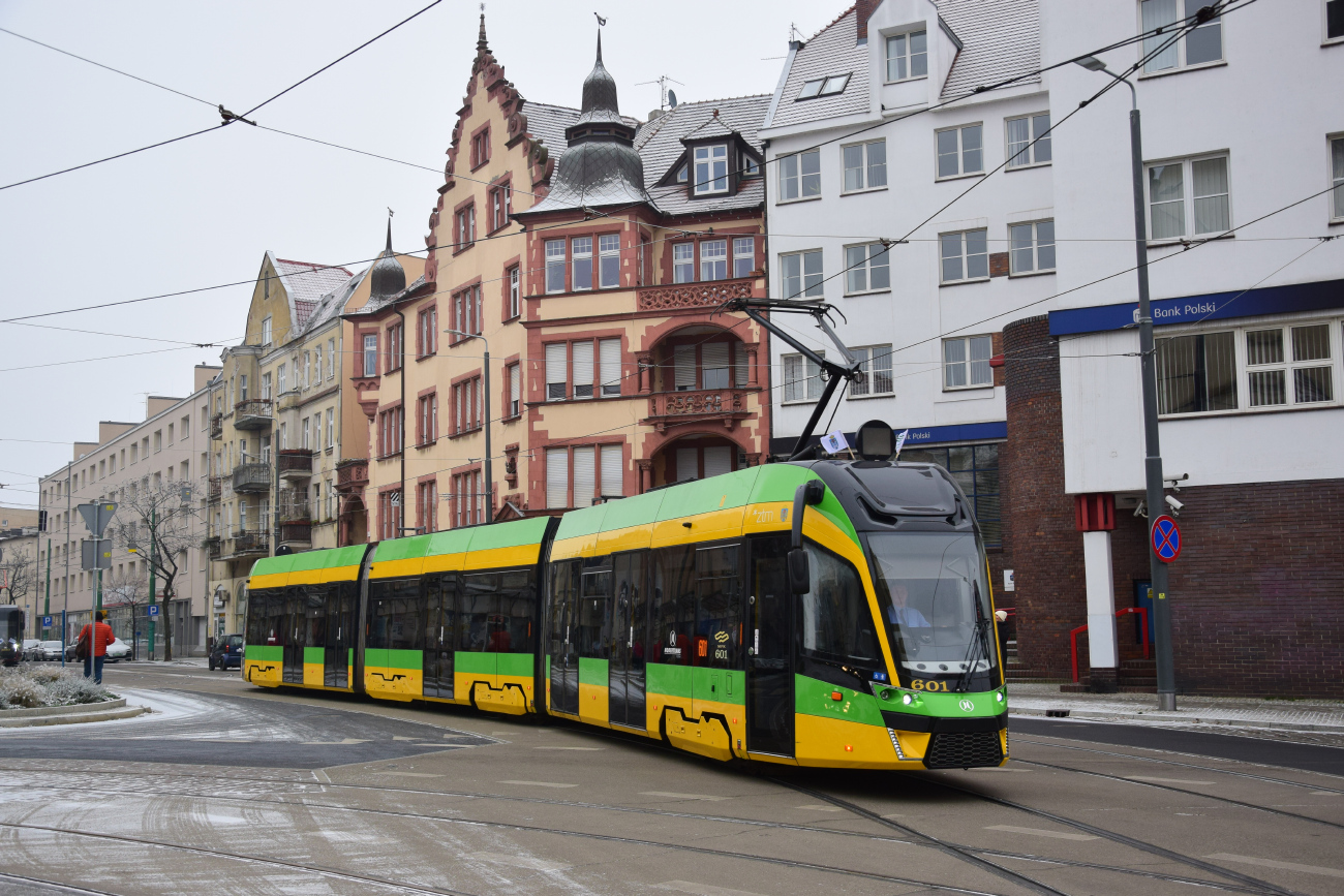 Познань, Modertrans Moderus Gamma LF 02 AC № 601; Познань — 145 лет общественному транспорту в Познани