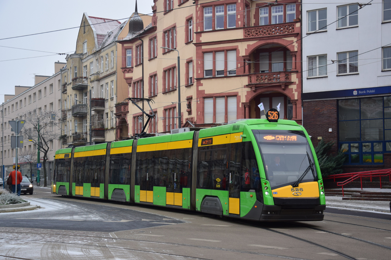Poznań, Solaris Tramino S105p № 526; Poznań — 145 anniversary of public transport in Poznań