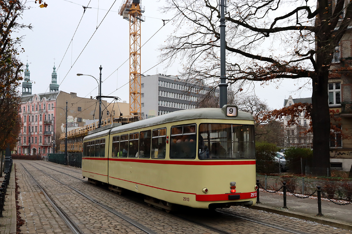 Познань, Duewag GT6 № 2513; Познань — 145 лет общественному транспорту в Познани