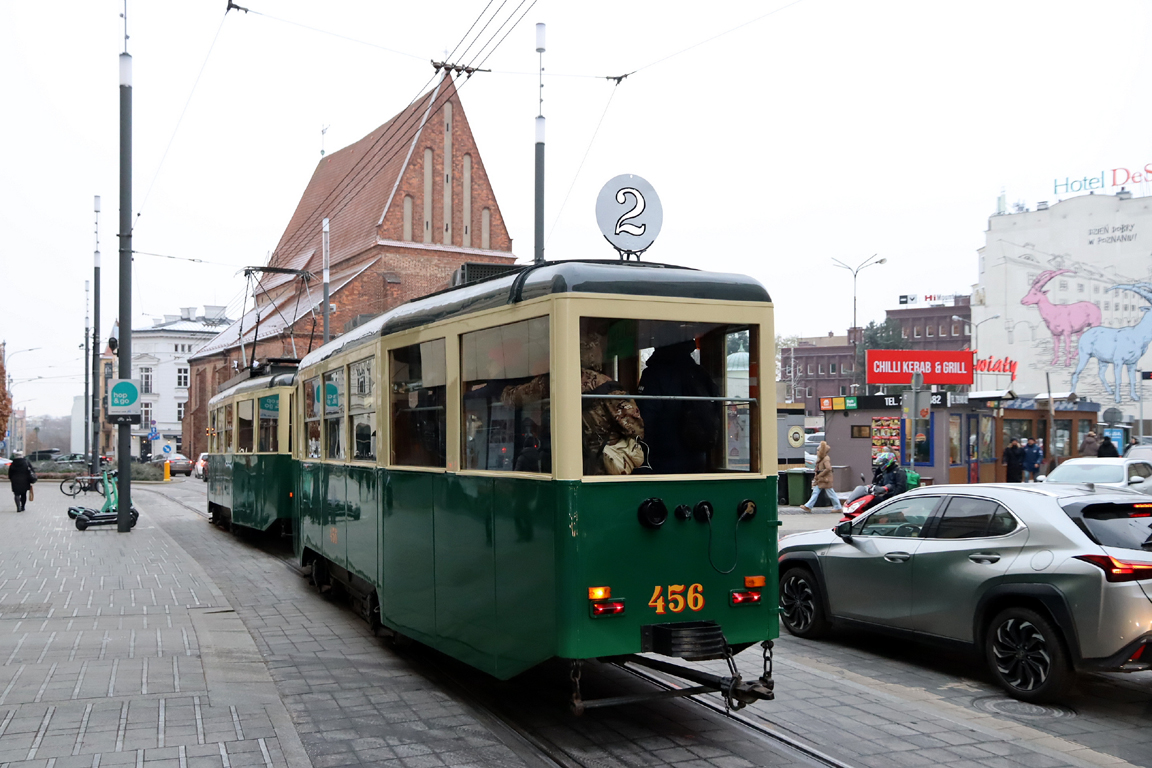 Познань, Konstal ND № 456; Познань — 145 лет общественному транспорту в Познани