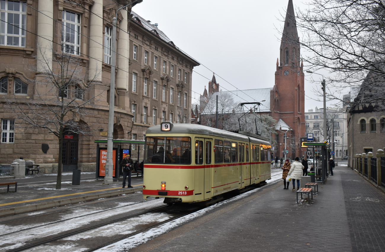 Poznań, Duewag GT6 Nr 2513; Poznań — 145 lat komunikacji miejskiej w Poznaniu