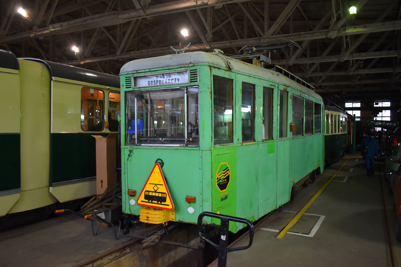 Познань, Konstal 4N1 № 2020; Познань — 145 лет общественному транспорту в Познани