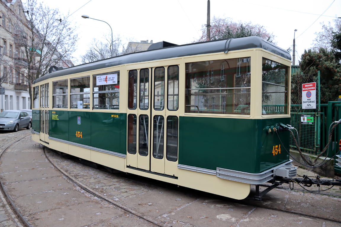 Познань, Konstal ND № 454; Познань — 145 лет общественному транспорту в Познани