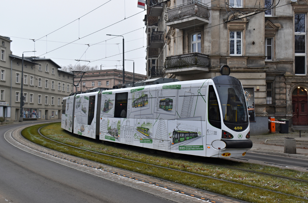 Познань, Modertrans Moderus Beta MF 20 AC № 459; Познань — 145 лет общественному транспорту в Познани