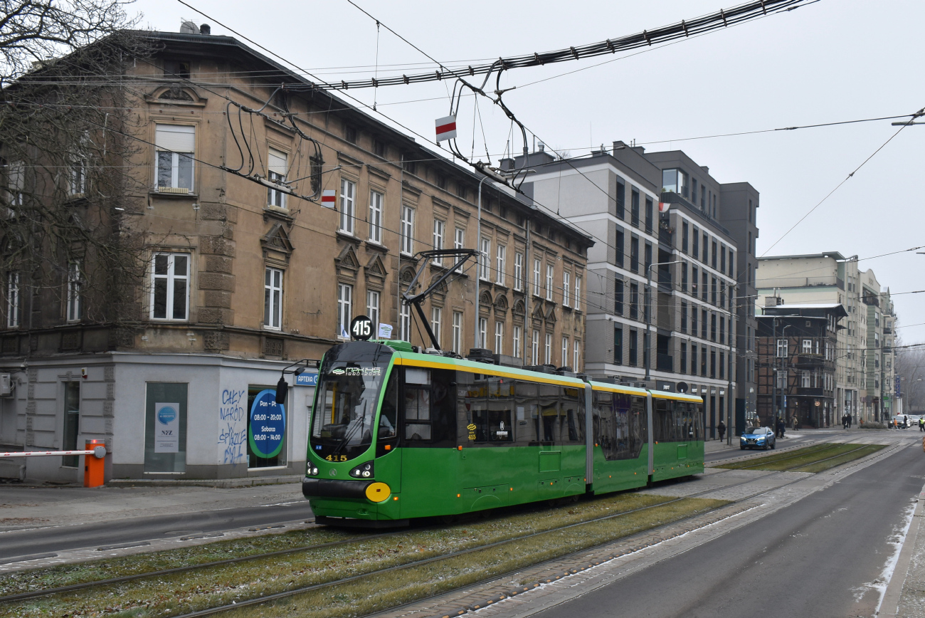 Познань, Modertrans Moderus Beta MF 02 AC № 415; Познань — 145 лет общественному транспорту в Познани