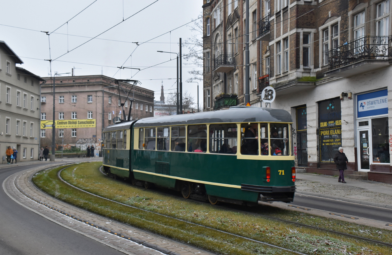 Познань, Konstal 102Na № 71; Познань — 145 лет общественному транспорту в Познани