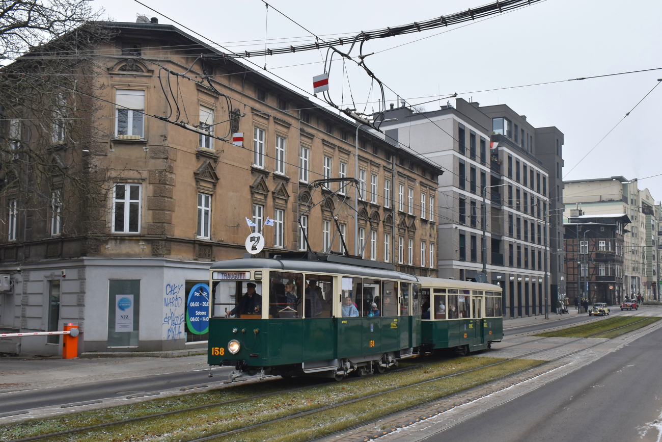 Познань, Fuchs KSW моторный № 158; Познань — 145 лет общественному транспорту в Познани