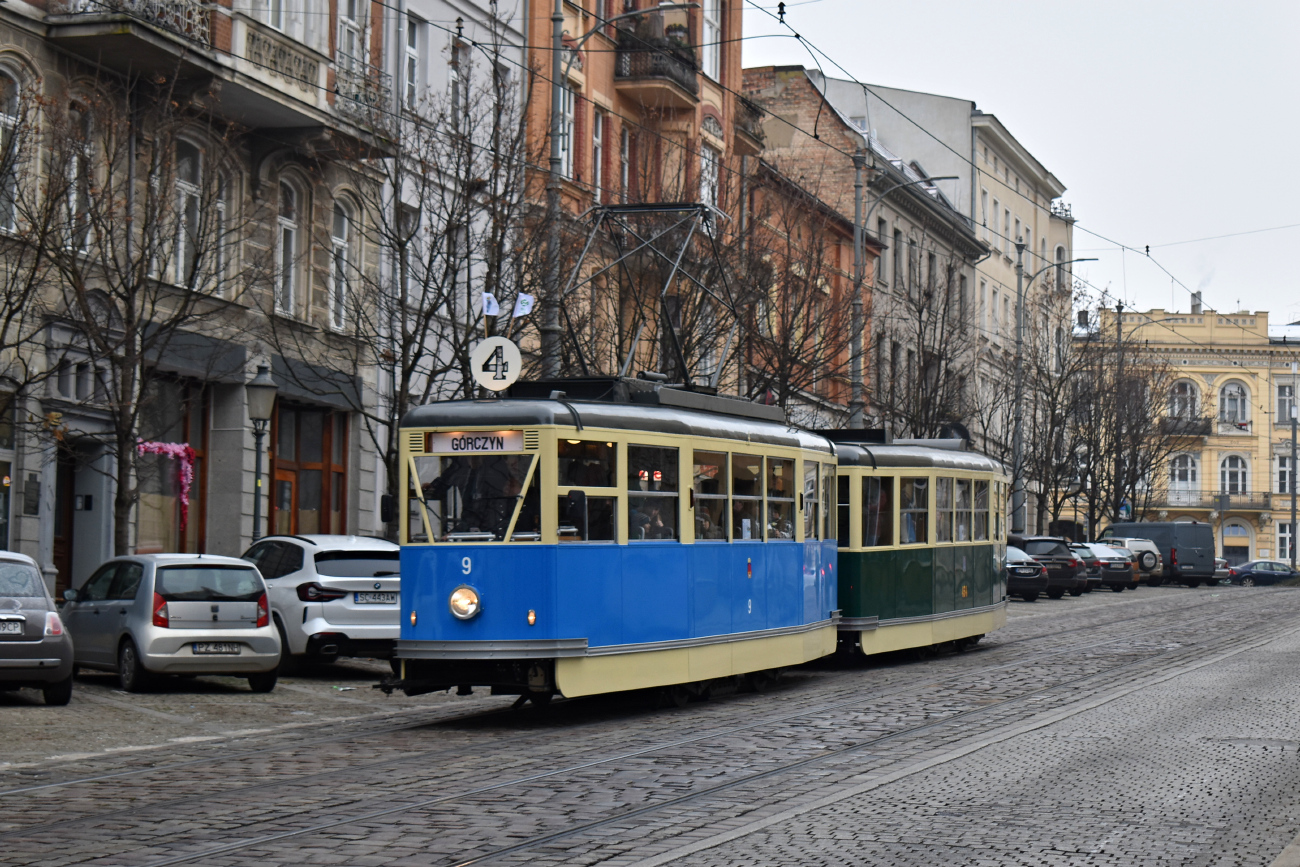Poznań, Konstal N Br. 9; Poznań — 145 anniversary of public transport in Poznań