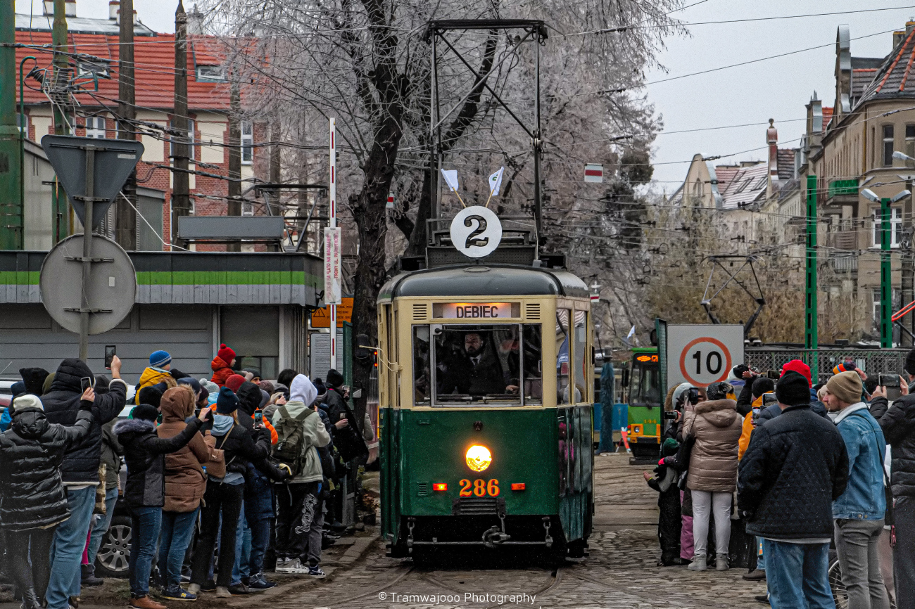 Познань, Konstal N № 286; Познань — 145 лет общественному транспорту в Познани