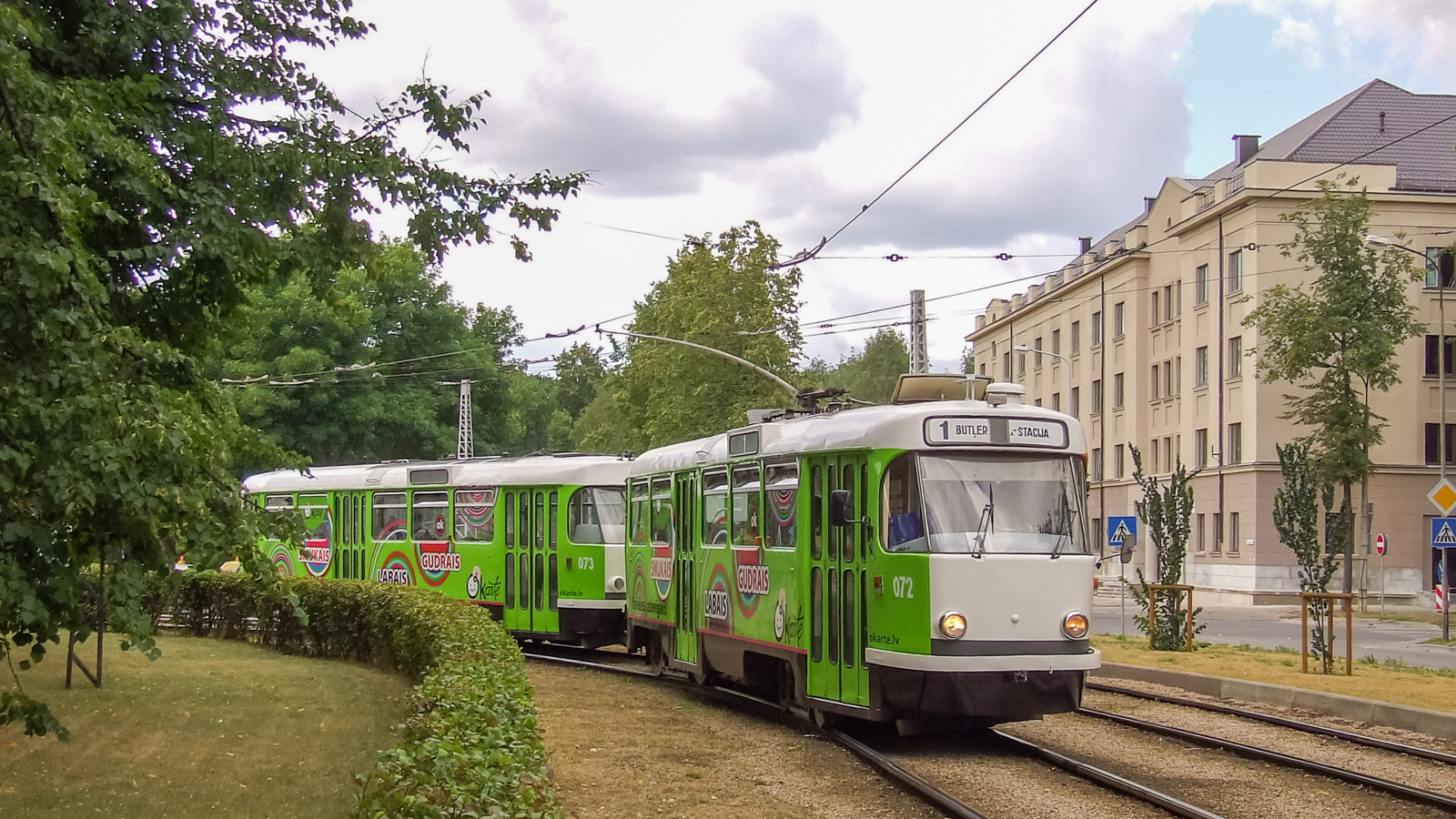 Даугавпилс, Tatra T3DC1 № 072