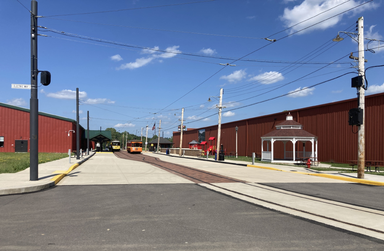 Вашингтон (Пенсильвания) — Трамвайная линия и инфраструктура