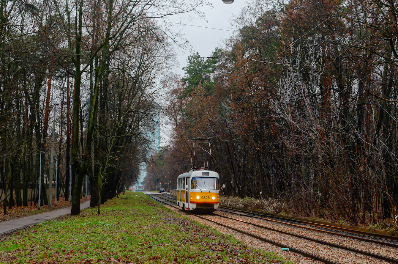 Moskwa, Tatra T3SU Nr 0328