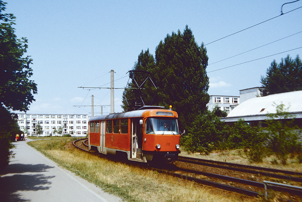Шверин, Tatra T3D № 212; Шверин — Старые фотографии