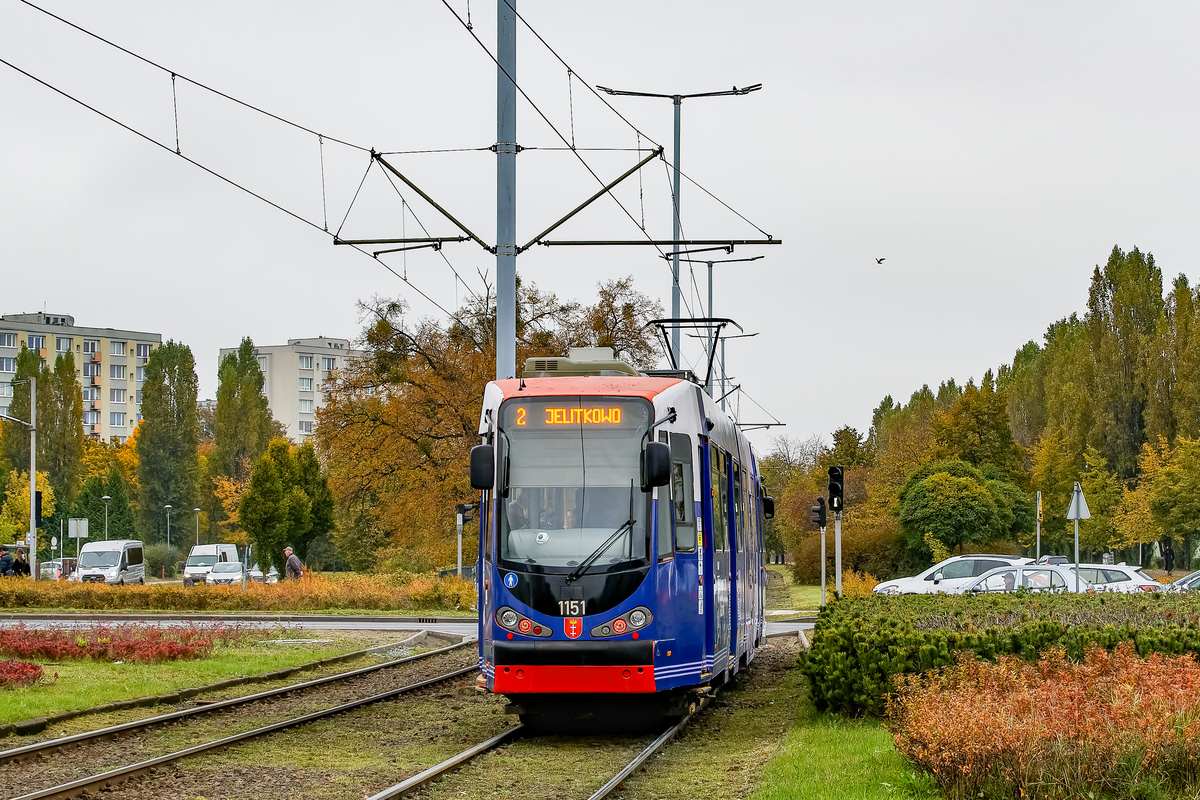 Гданьск, Duewag N8C-MF 01 № 1151