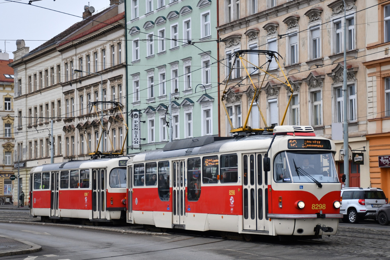 Прага, Tatra T3R.PLF № 8298