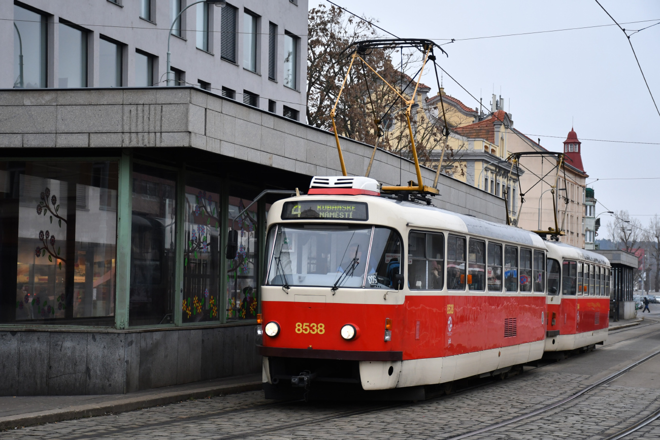 Praha, Tatra T3R.P # 8538