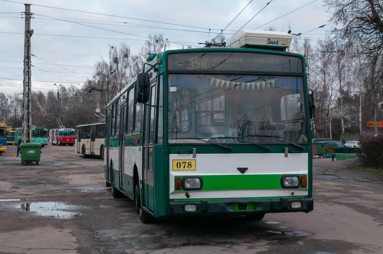 Житомир, Škoda 14TrM № 078