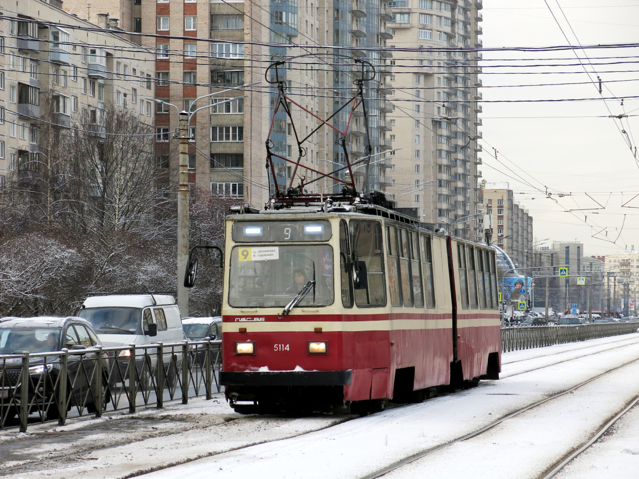Sankt Petersburg, LVS-86K Nr. 5114