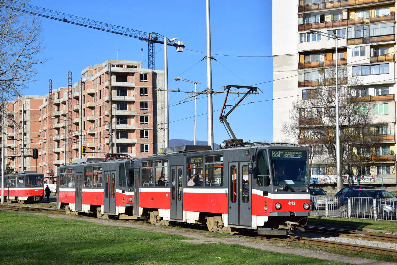 София, Tatra T6A5 № 4142