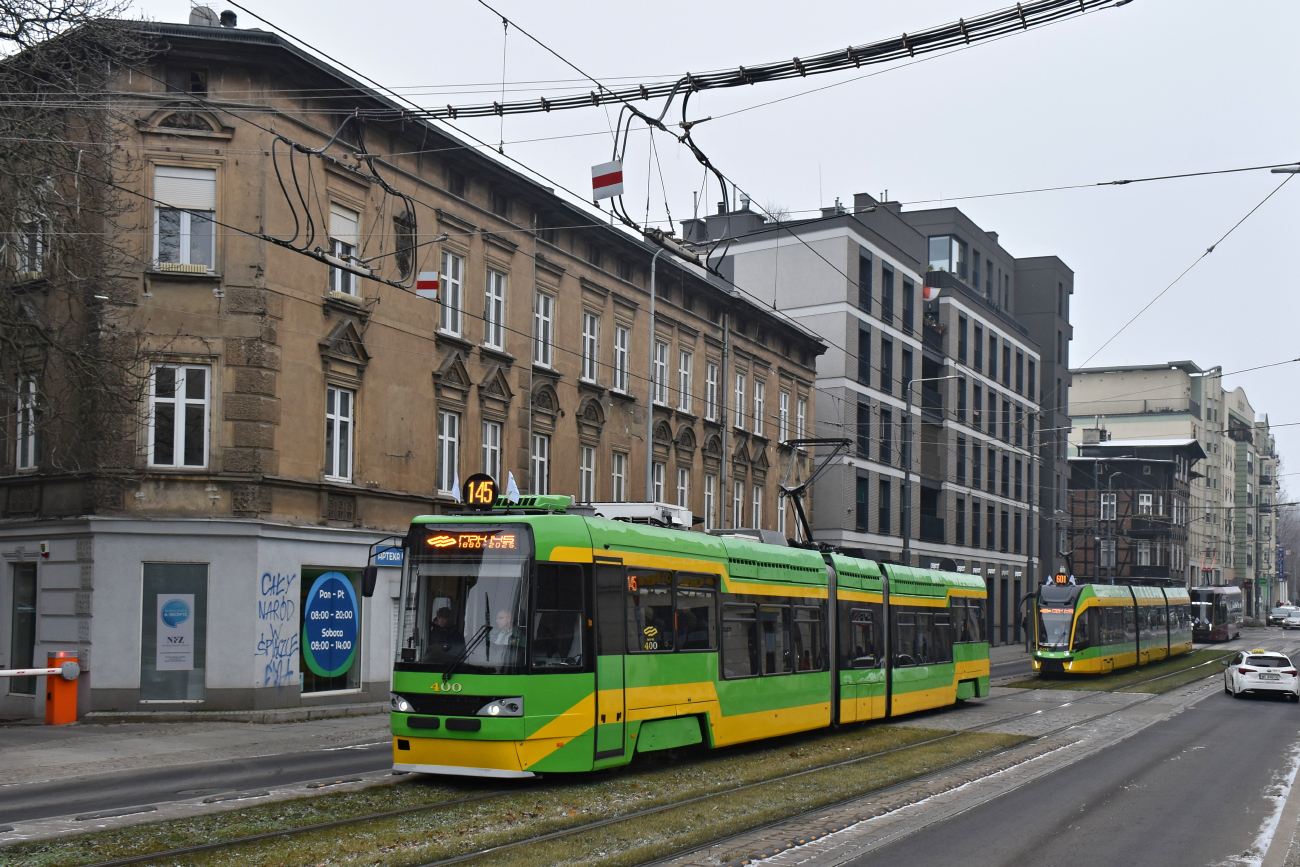 Познань, Tatra RT6-MF 06 AC № 400; Познань — 145 лет общественному транспорту в Познани