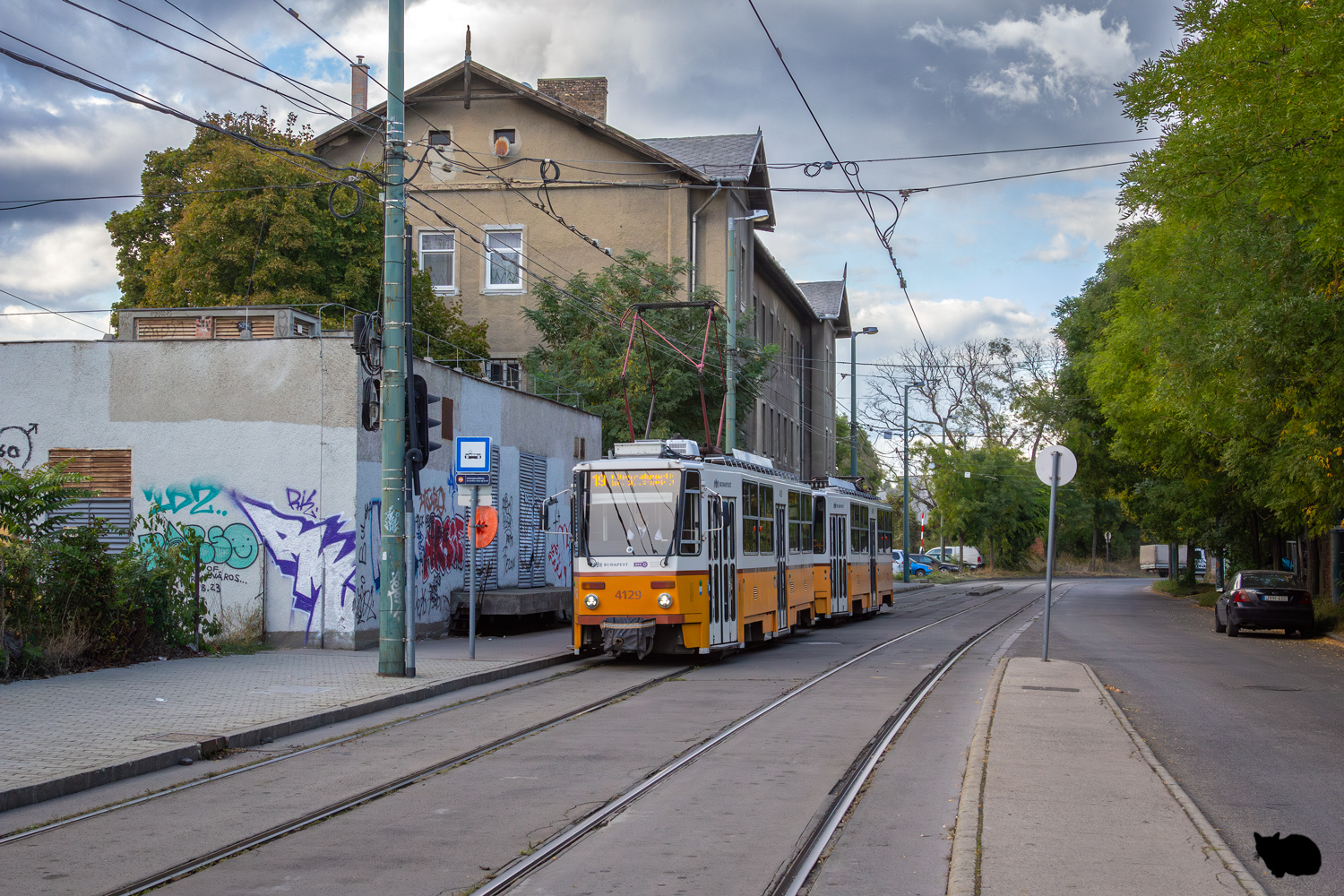 Будапешт, Tatra T5C5K2 № 4129