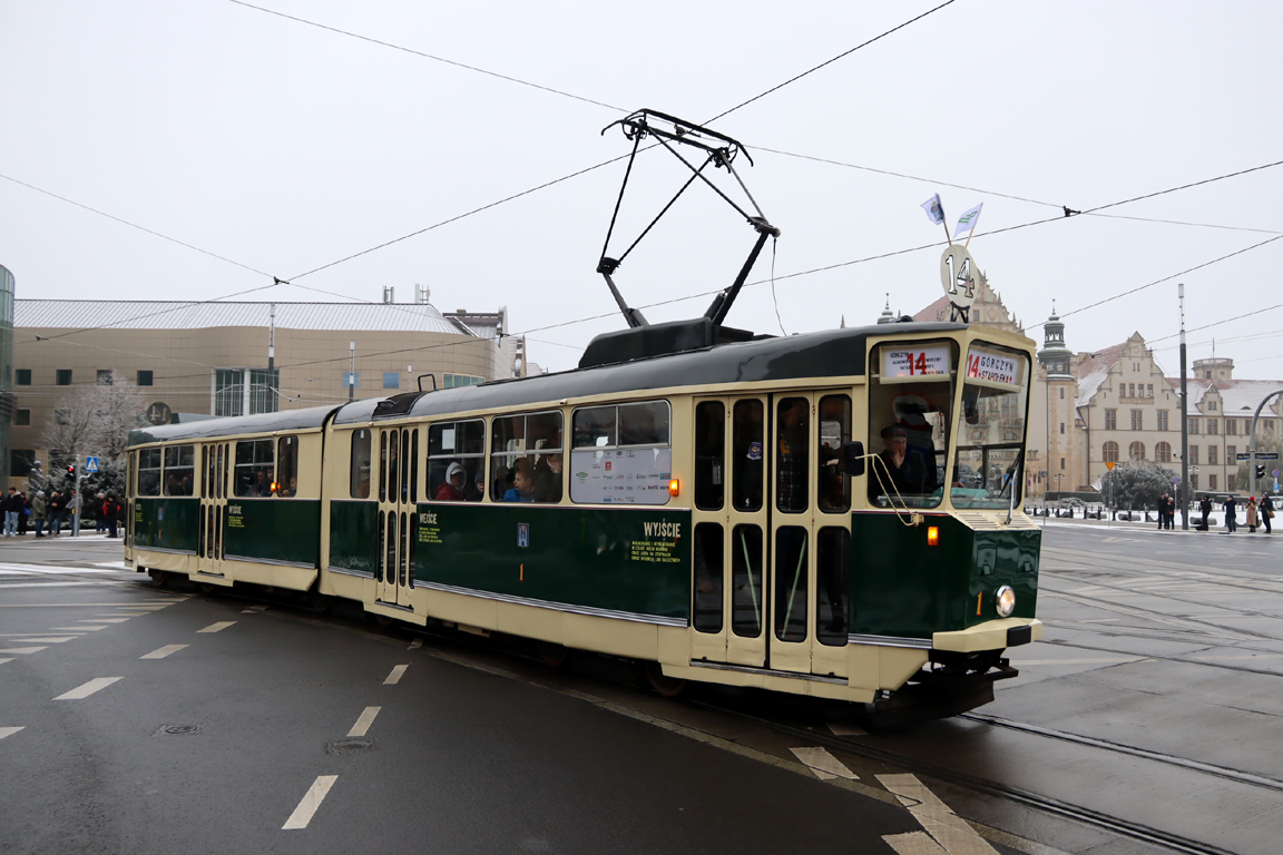 Познань, Konstal 102N № 1; Познань — 145 лет общественному транспорту в Познани