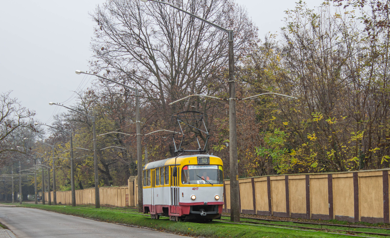 Одесса, Tatra T3R.P № 4017