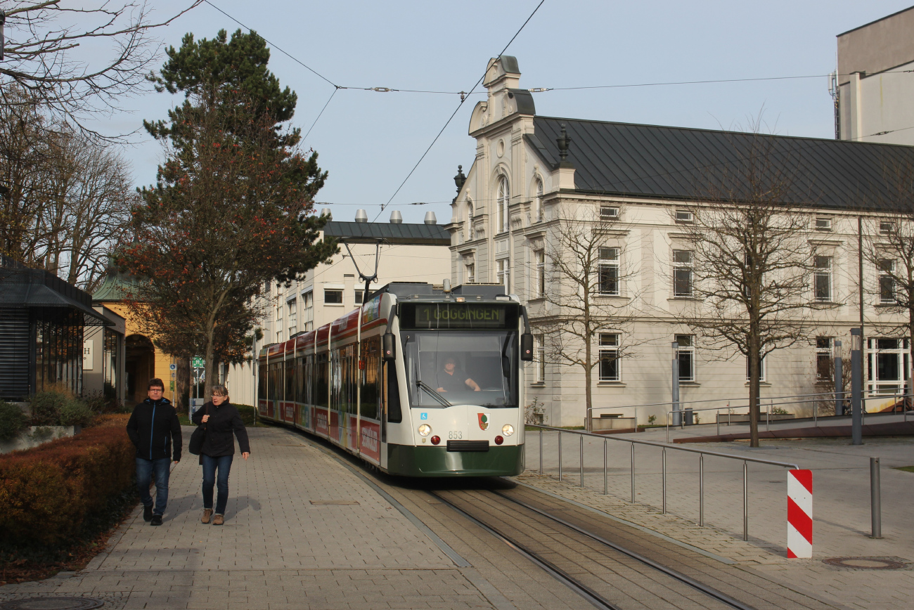 Augsburg, Siemens Combino NF8 № 853