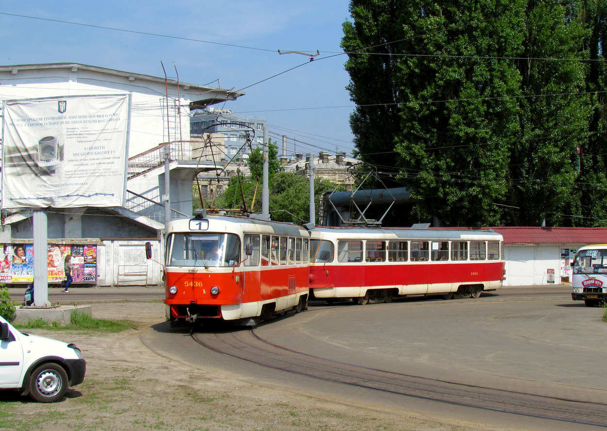 Киев, Tatra T3SU № 5436