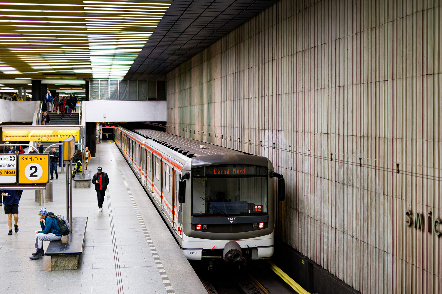 Praha, 2Mt (81-71M) nr. 3319; Praha — Metro: Line B