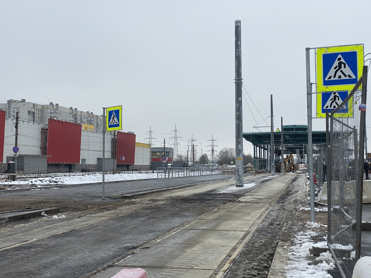 Санкт-Петербург — Строительство трамвайной системы «Славянка»