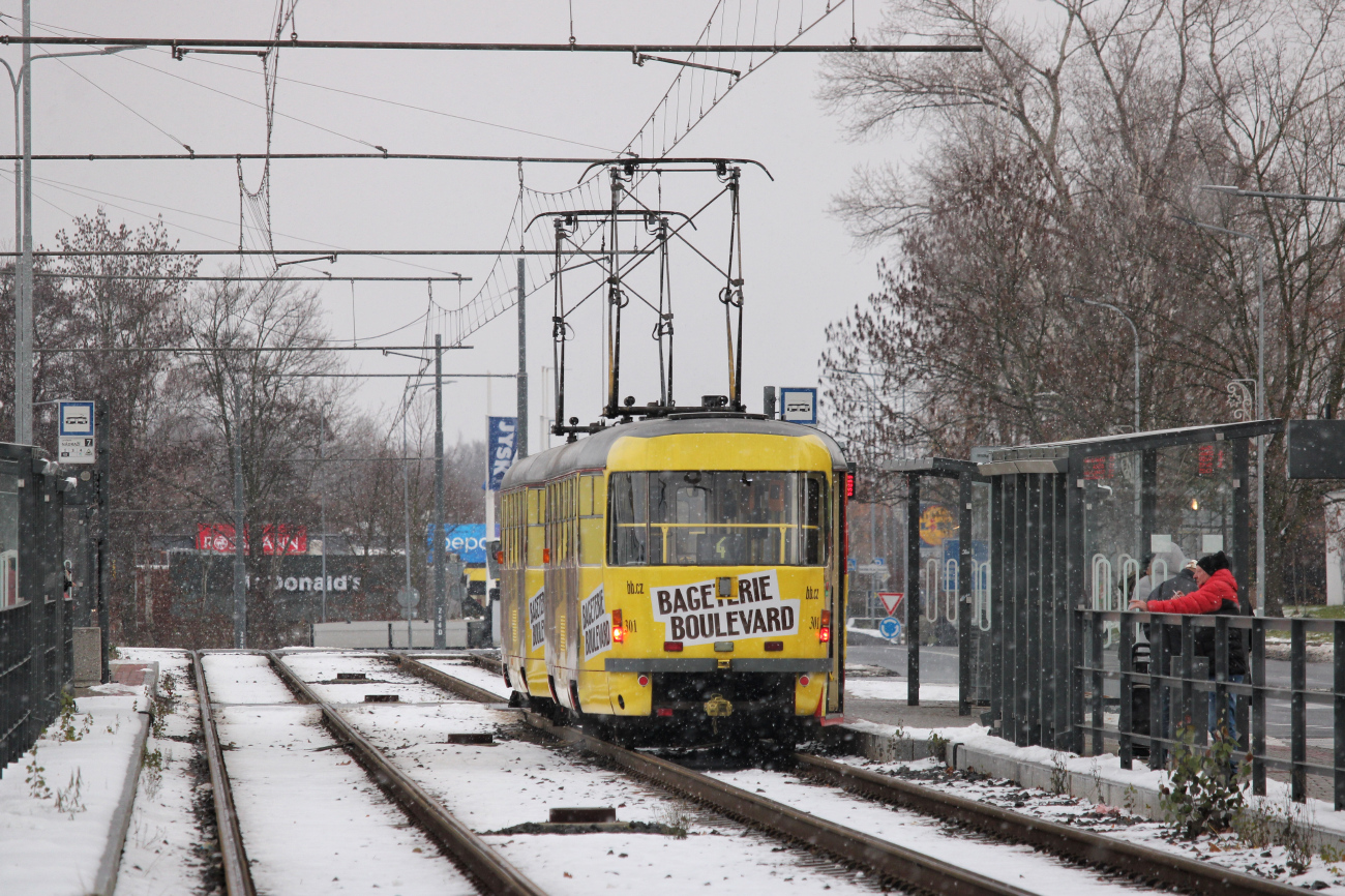 Мост ― Литвинов, Tatra T3M.3 № 301