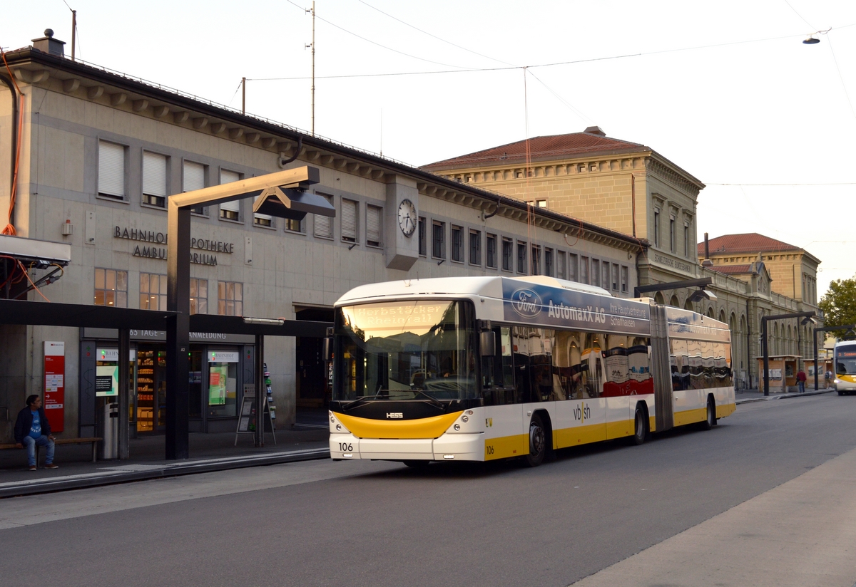 Шаффхаузен, Hess SwissTrolley 3 (BGT-N2C) № 106