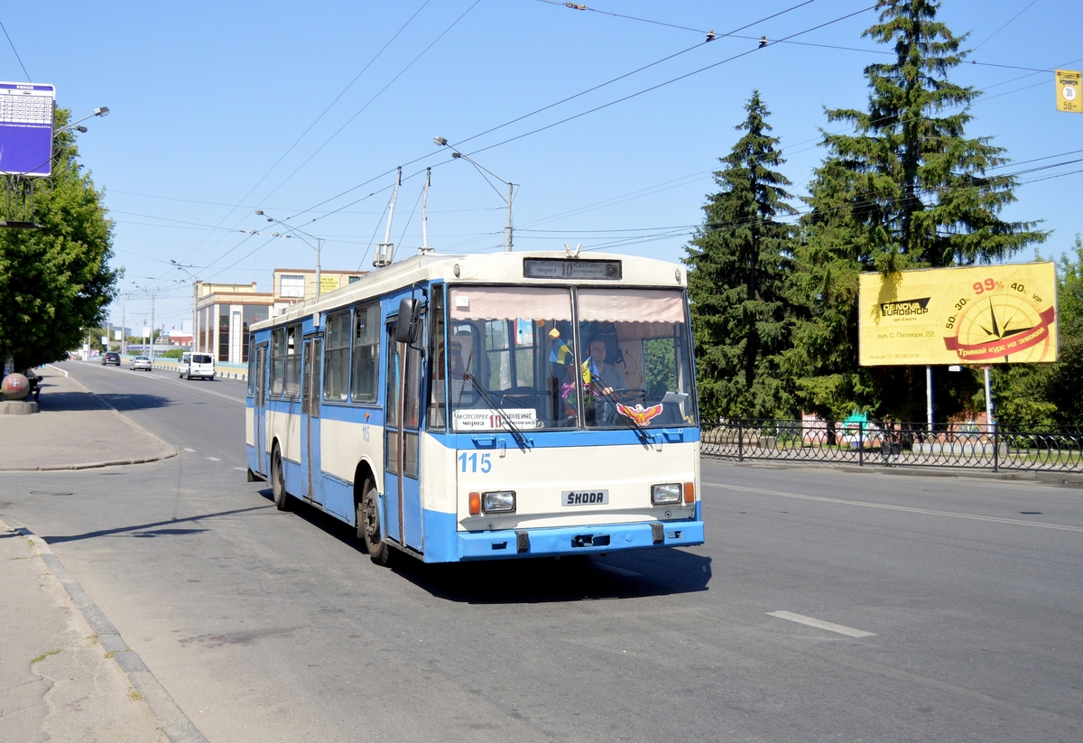 Ровно, Škoda 14Tr89/6 № 115