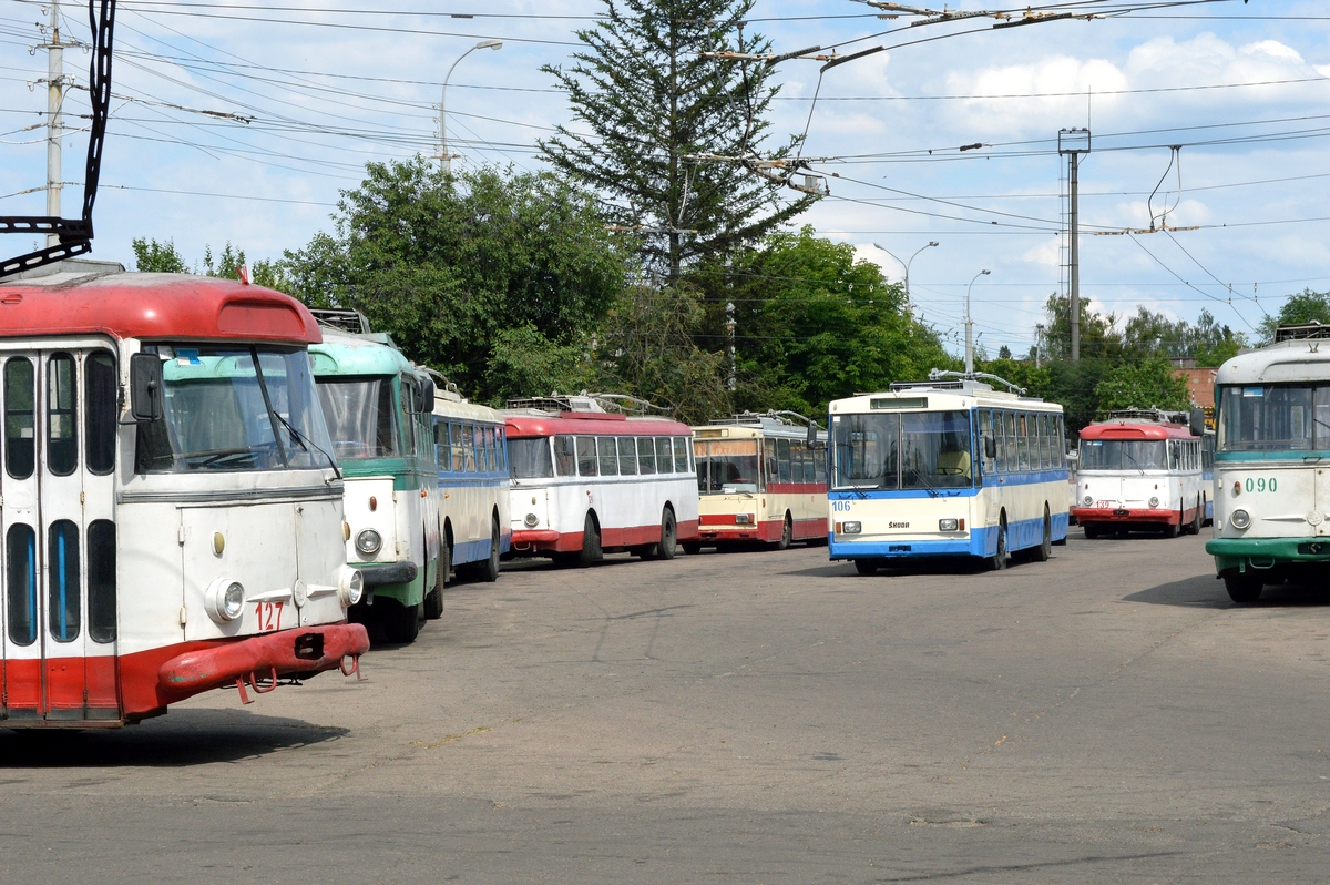 Ровно — Троллейбусные линии и инфраструктура