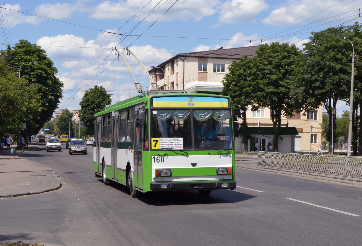 Ровно, Škoda 14TrM № 160