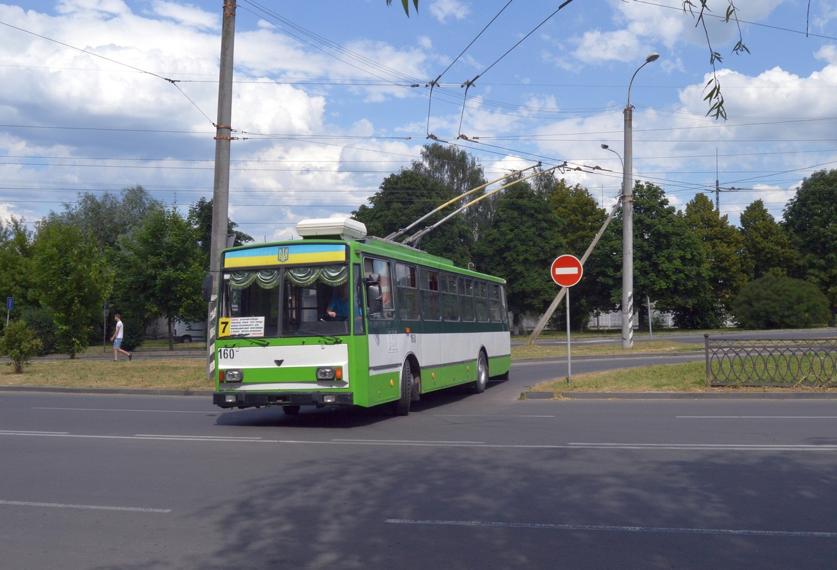 Ровно, Škoda 14TrM № 160