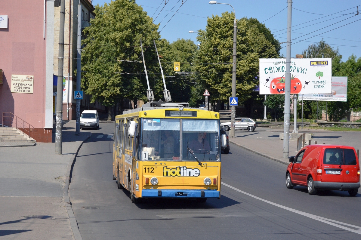 Ровно, Škoda 14Tr89/6 № 112