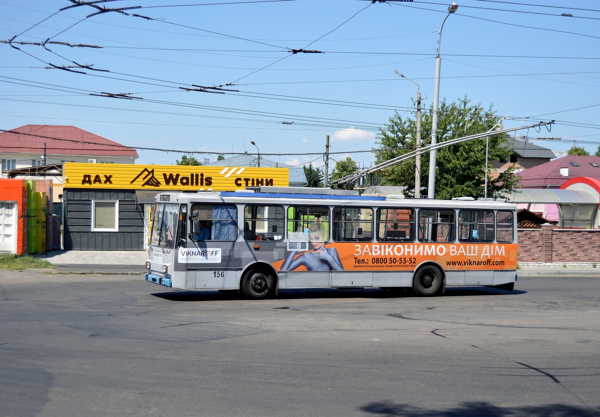 Рівне, Škoda 14Tr08/6 № 156
